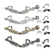 28mm Bay window Curtain pole