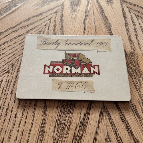 The norman motorcycle coaster - norman,