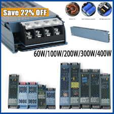 400W LED Driver Power Supply Lighting Transformer 100W 200W DC12V 24V For Strip