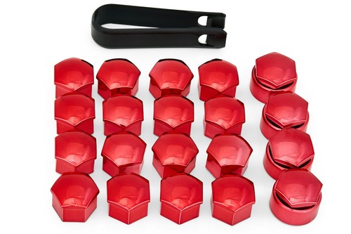 17mm red locking alloy - 17mm, wheel