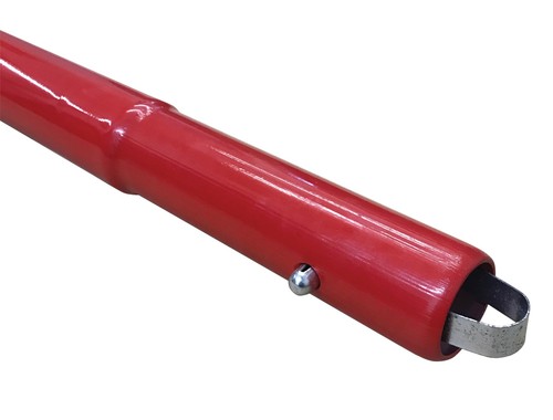 Aluminium swaged snap handle - swaged,