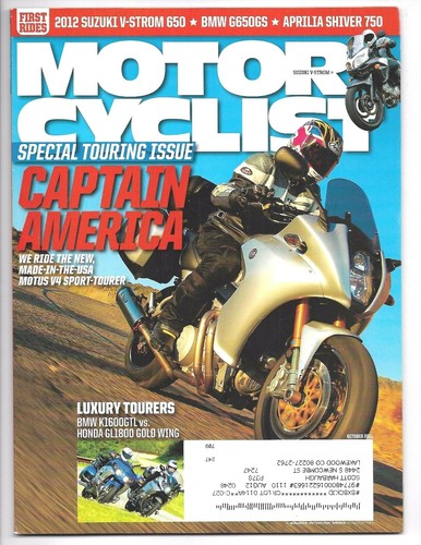 Motorcyclist magazine october - motorcyclist,