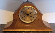 Antique Early 20th Century c1920's British Chiming Mantel Clock (Fully Serviced)