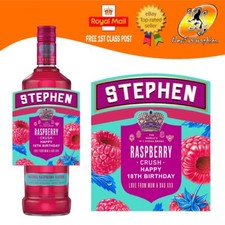 PERSONALISED VODKA RASPBERRY