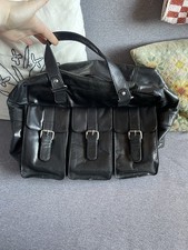 Rowallan leather Holdall