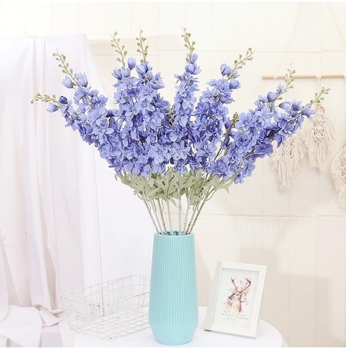 5pieces delphinium - 5pieces, (86cm)