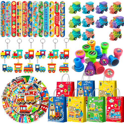 110 pcs train party - 110,