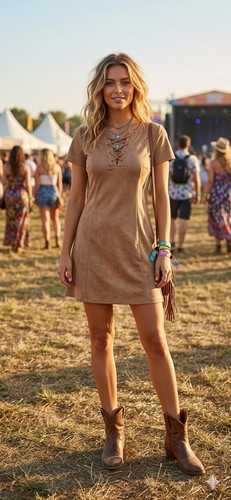 Women boho western - western, faux