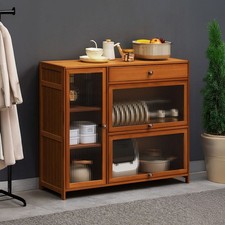 Retro Brown Sideboard Storage