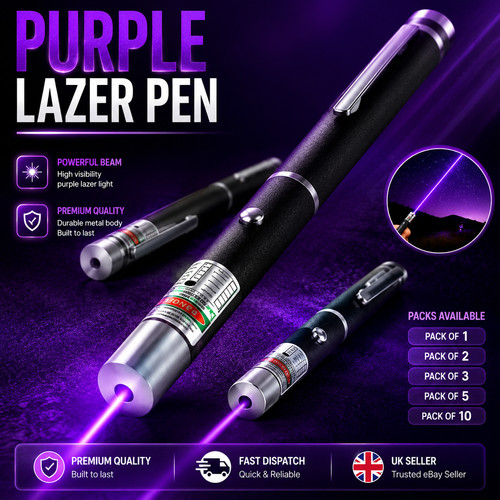 1000 miles purple - miles, laser