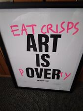 STUART SEMPLE EAT CRISPS SIGNED LIMITED EDITION PRINT