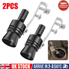 2Pcs XL Black Car Turbo Sound