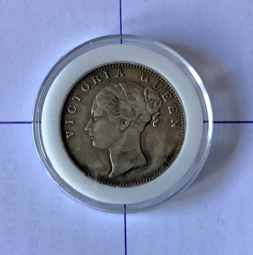 British silver indian one - british,