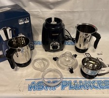 GEEPAS 600W 3-in-1  Mixer Grinder Stainless Steel Jars & Blades Dry & Wet, (N)