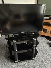 Panasonic black silver tv - panasonic,