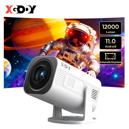 Xgody projector smart - 4k,