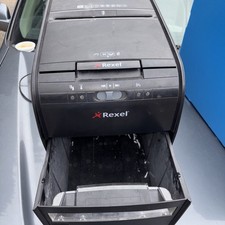 Rexel AutoPlus 80X Cross Cut Paper Shredder - Black Fully Working Free P&P 