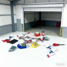 Diorama car garage - uk,