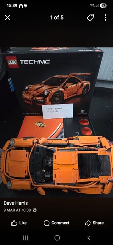 Lego technic porsche 911 gt3 - 911,