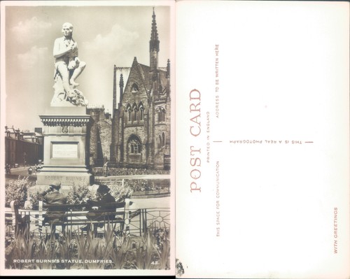 Robert burns statue dumfries - robert,