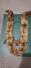 Antique Fur Stole Fox Fur