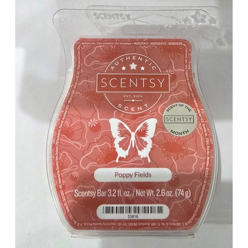 Scentsy bar poppy - poppy, fields