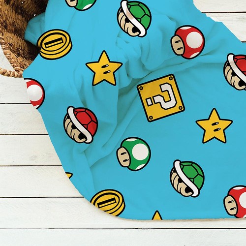 Super mario blanket - super,