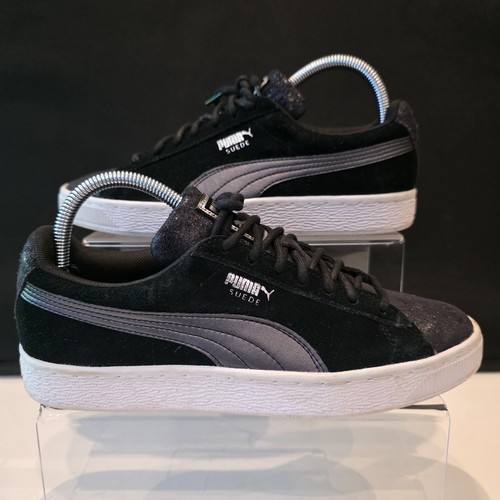 Puma suede classic black grey - suede,