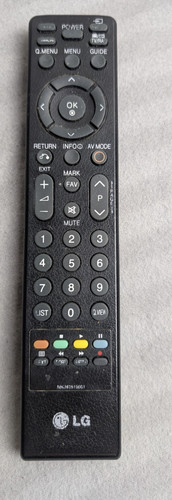 Remote control a727 spare - lg,