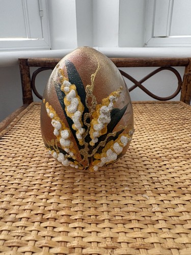 Hand painted glass - hand,