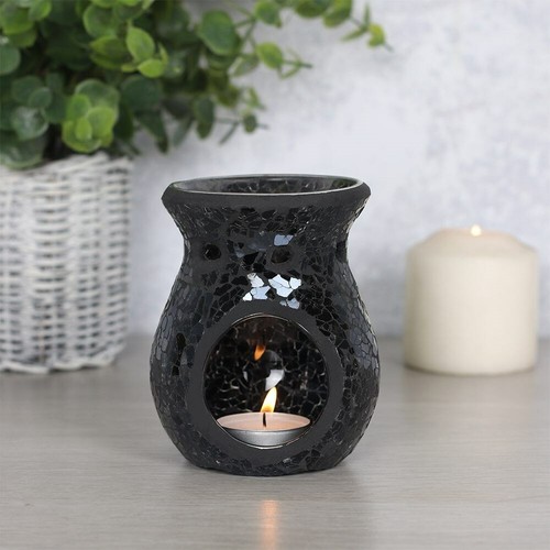 Black oil burner mosaic - oil,