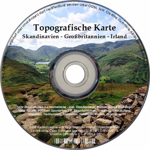 Topo map garmin great - garmin, britain