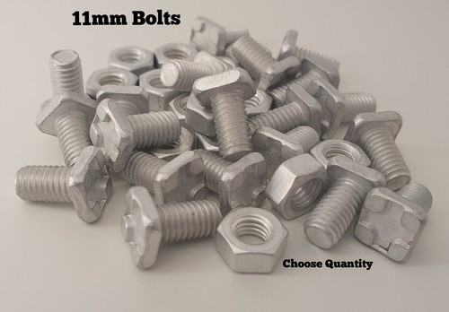 Greenhouse bolts nuts 11mm - greenhouse,
