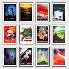 NASA Space Travel Posters