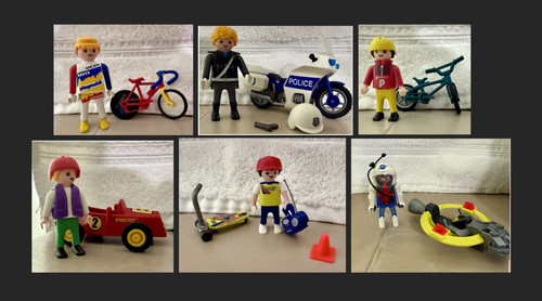 Playmobil figures with small - playmobil,