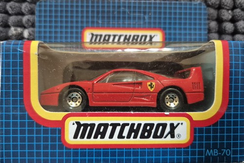 Vintage matchbox ferrari f40 - vintage,