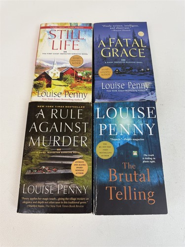 Louise penny lot 4 inspector - louise,