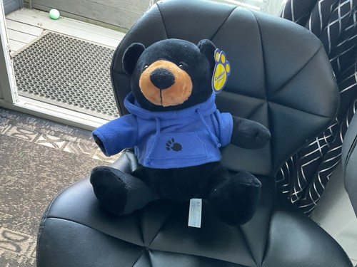 Cuddles black bear soft plush - black,