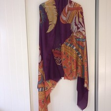 POWDER - Maharaja Tiger Scarf / Shawl / Pashmina