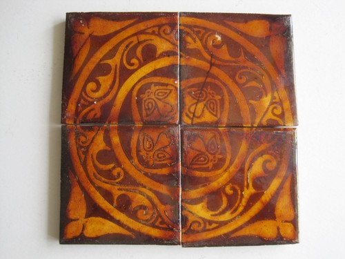 Antique victorian glazed - antique,