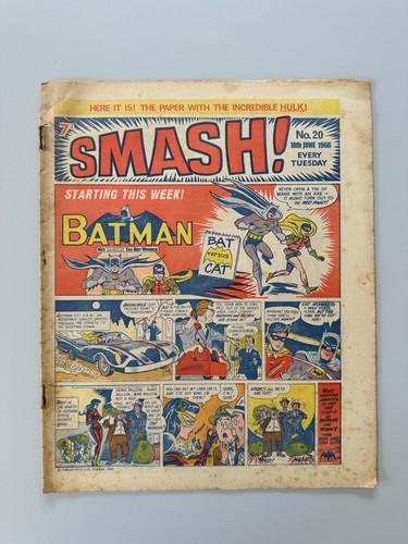 Smash comic june 18th 1966 - comic,
