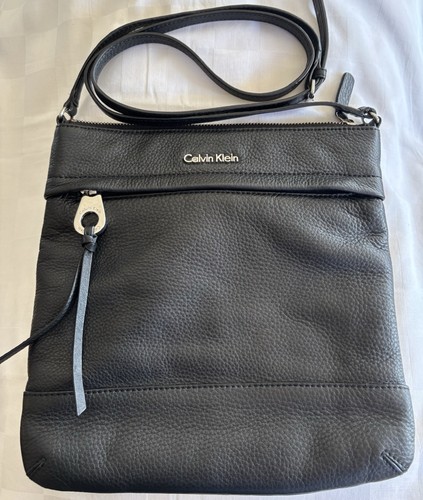 Calvin klein black pebbled - black,