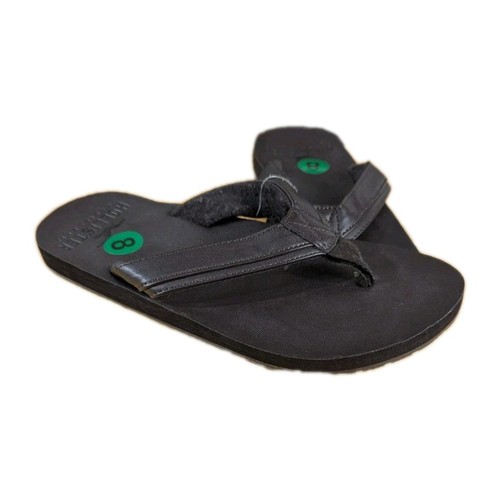 Hollister leather flip flops - flip,