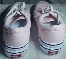VANS Super Comfy Cush Era Mens UK Size 6 W: 6.5 Pink Low Platform Shoes Sneakers