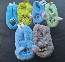 FOOTLET SLIPPER SOCKS LADIES / GIRLS PRIMARK BRAND NEW STITCH GRINCH, POOH, YODA