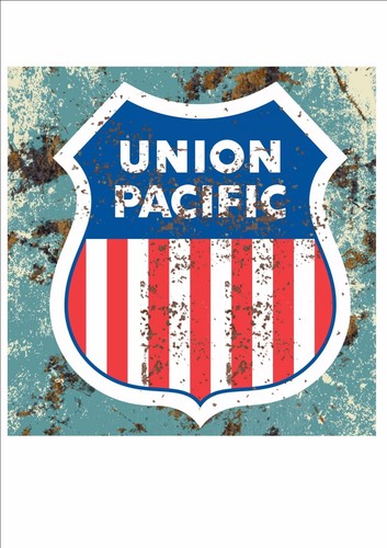 Union pacific railway - pacific, sign
