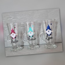 Personalised Latte Glass, Mug