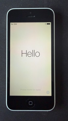 Apple iphone white - apple, 5c