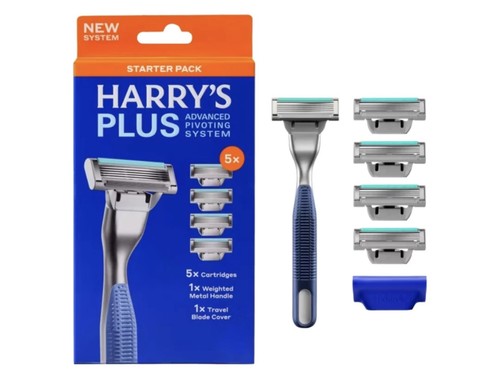 Harry plus razor and - and,
