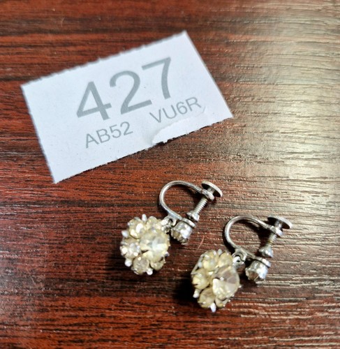Vintage diamante cluster - vintage,